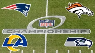 2026 NFL PLAYOFF PREDICTIONS | CONFERENCE CHAMPIONSHIP