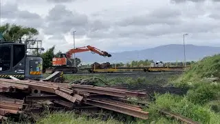 Global Rail Excavators at Western Junction