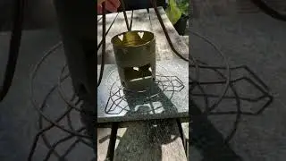 North Korean Army Stick Stove is Finished #shorts