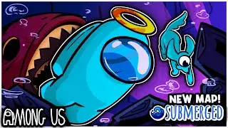 *NEW* UNDERWATER AMONG US MAP! (Submerged Map by 5up)