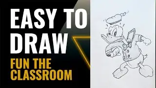 How to draw  Donald Duck  