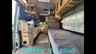 Nissan NV2500 DIY campervan #vanlife #camper #motorhome