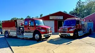 Truck Walk-Around: Fayette County TN 2022 Pierce Freightliner Pumper (36944) And Tanker (36945)