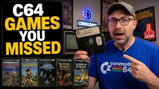 I Bet you never played these 5 classic games on the Commodore 64!