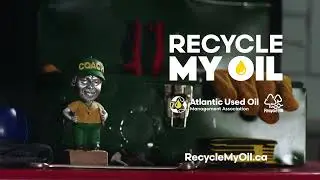 Free oil filter recycling pickup in NB