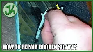 How To Repair Broken Signals on a model railway