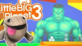 LittleBIGPlanet 3 - Comic Book Platform 2 [The Unstoppable Oddsock by CB7THSUN] - PS4