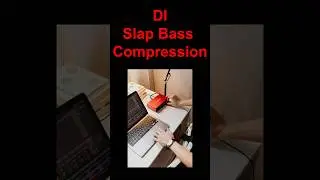 DI Slap Bass Compression #shorts #mixing #mixingtips