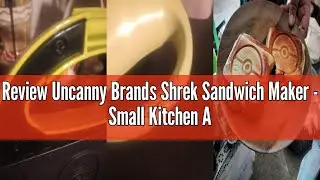Review Uncanny Brands Shrek Sandwich Maker - Small Kitchen Appliance