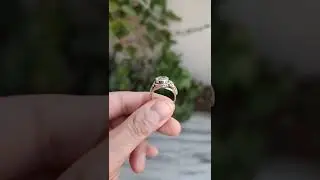 White Topaz 925 Sterling Solid Silver Handmade Women Ring, White Topaz Silver Ring, Natural White