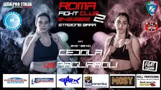 Marika Pagliaroli vs Denise Cedola