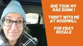 She Took My Rae Dunn Thrift With Me at Goodwill