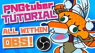 Make a slightly fancy PNG tuber with just OBS!