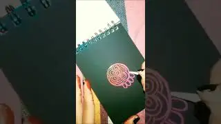 Trying Magical Scratch Art😱wow!   #magical #colourfull #scratch #drawing #mandala