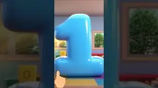 Learn to Count 1 to 10! 🌈 Numbers for Toddlers #shorts,