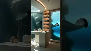You're not above water anymore_#architecture #underwater #sea  #architecturedesign #futuristic