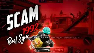 Scam 1992 BGMI/ PUBG Montage / Best Beat Sync Montage / Scam theme song BGMI