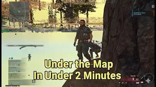 The Most Improbable Way of Getting Back Under the Map