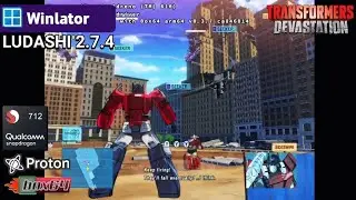 TRANSFORMERS DEVASTATION | WINLATOR LUDASHI 2.7.4 | SNAPDRAGON 712 RAM 6GB