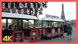 Golden Sands Resort Varna Bulgaria 4K | Full Beach Area Train Tour