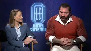 Jodie Foster & Dave Bautista Work Side-By-Side in HOTEL ARTEMIS