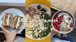 a week of simple, creative cooking at home