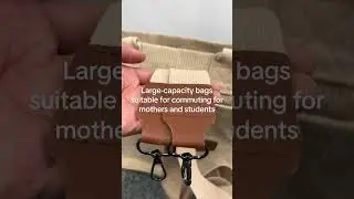 Stylish large-capacity commuter bag for everyday use #bag #girls #largecapacity