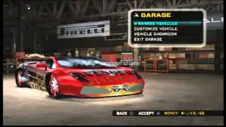my midnight club la cars/ fast and furious cars