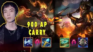 SALLY BRAND 900 AP BURN THE ENEMY TEAM BUILD ITEM SO STRONG TO CARRY