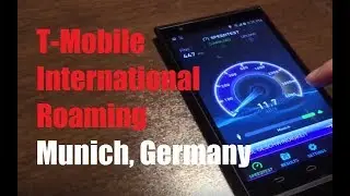T-Mobile International Roaming in Munich, Germany! (Data, Web, Navigation)