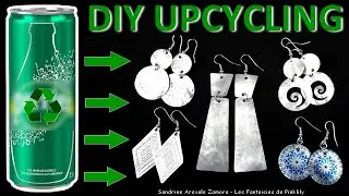 🌎 DIY récup : Crée tes bijoux en aluminium surcyclé (DIY : create your jewelry in upcycled aluminum)
