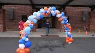 Chatsworth Ford delivers a brand new Ford Escape to MCS Teacher of the Year Michelle Yauman
