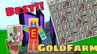 I MADE THE BEST GOLD FARM IN MINECRAFT (HINDI) #9