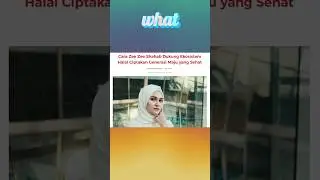 cara Zee Zee Shahab dukung ekosistem halal#detikcom #selebriti #artis #viral