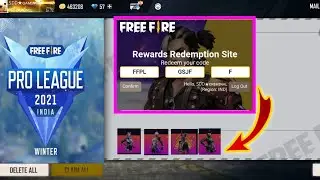 FFPL TODAY REDEEM CODE TAMIL || TODAY REDEEM CODE FREE FIRE