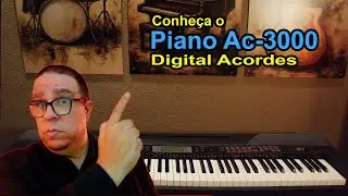 Piano Ac 3000 Digital Acordes   Fun&ccedil;&otilde;es Principais