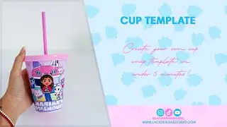 Tapered Cup Label Generator #party #label #diy #diycrafts #birthdaycelebration #template #cups