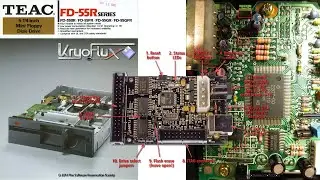 Track testing the TEAC FD-55GFR with the Kryoflux