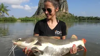Fishing in Thailand at Jurassic Mountain Resort PART 3 of 3 (Angeln Claudia Darga)