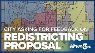 City of Colorado Springs asks for public feedback on redistricting proposal