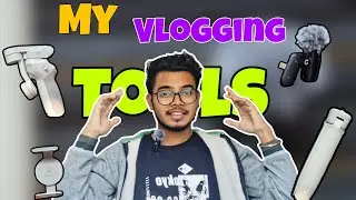 My Equipments for Vlogging 📸 #vlogginggear #indianvlogger 