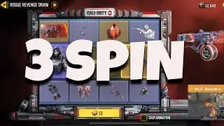 Trying 3 SPIN on NEW  ROGUE REVENGE DRAW | JAK-12 MOLTEN MIRROR & FOXTROT | CODM | SEASON 2
