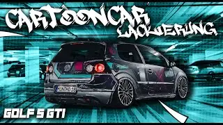 Stilbruch Lack // Cartoon Car Lackierung Golf 5 GTI