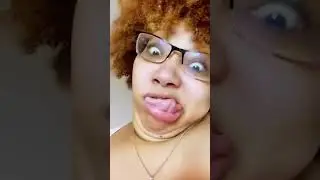 Expressive girl shows her silly side making funny faces!#sillyfaces #expressive #goofy