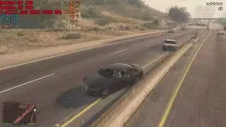 GTA V: Cop Benchmark (R9 290 4GB + i5-4570 + 8GB 1600MHz DDR3)