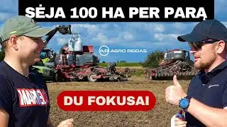 Visą parą sėja rapsą, Miegėnų ŽŪB || AGRO REIDAS