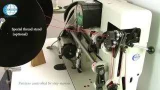 Global OS 7708 - SINGLE NEEDLE ORNAMENTAL STITCHING SEWING MACHINE