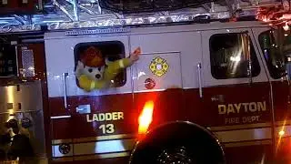 I got one of the mascots from the Thanksgiving parade to dab.