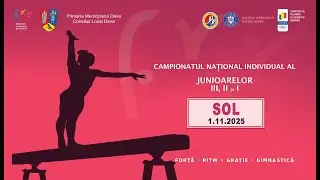 CNI JUNIOARE III, II ȘI I DEVA 1.11.2025- Finale pe aparate, Nivel 4, 3, 2 și 1 - Sol