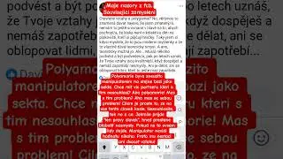 Polyamorie a polygamie, bude zneužito psychopatem. Zapomene na v&aacute;&scaron; souhlas.